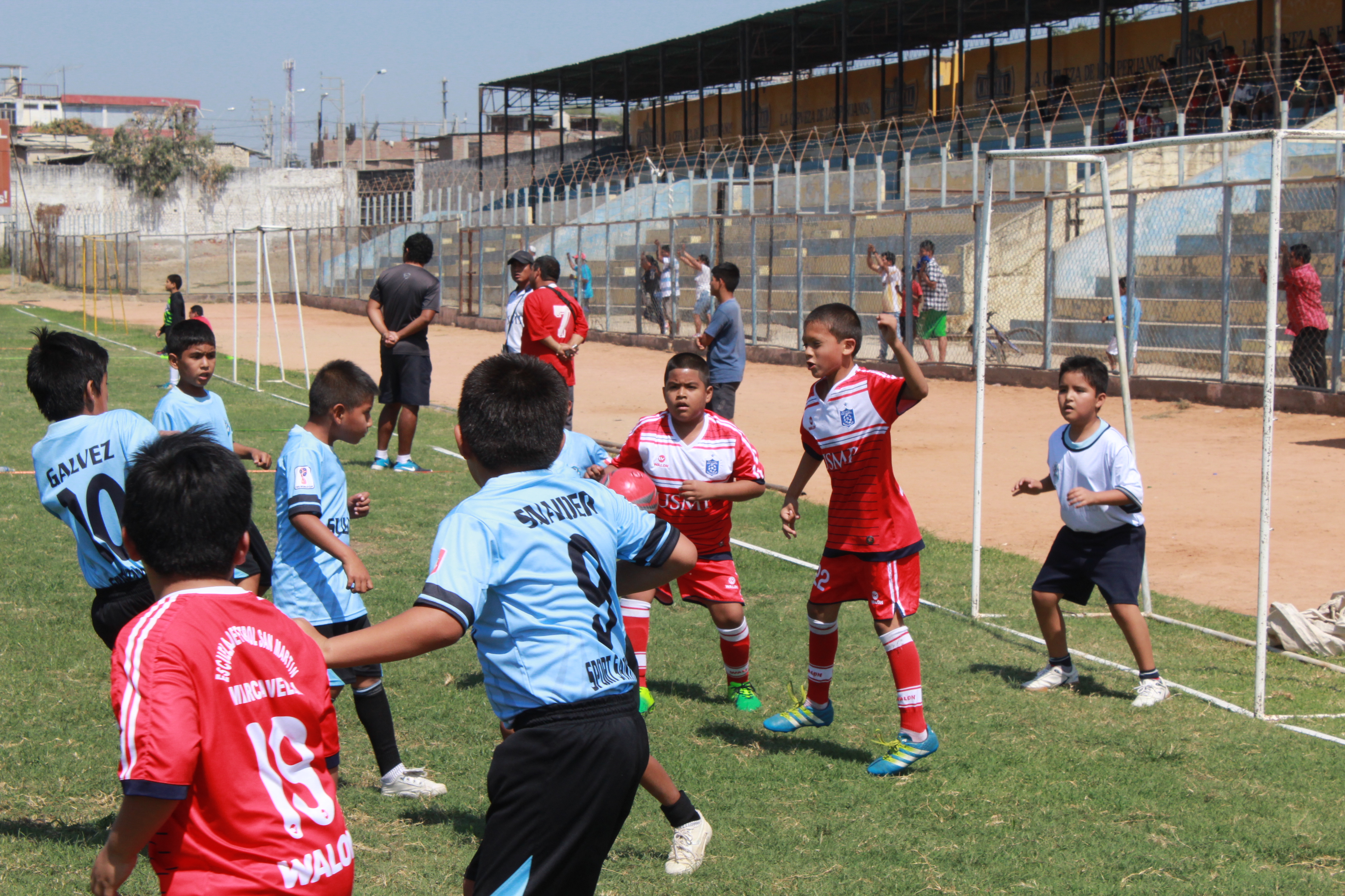 Creciendo con el fútbol va llegando a su parte final en Sullana.