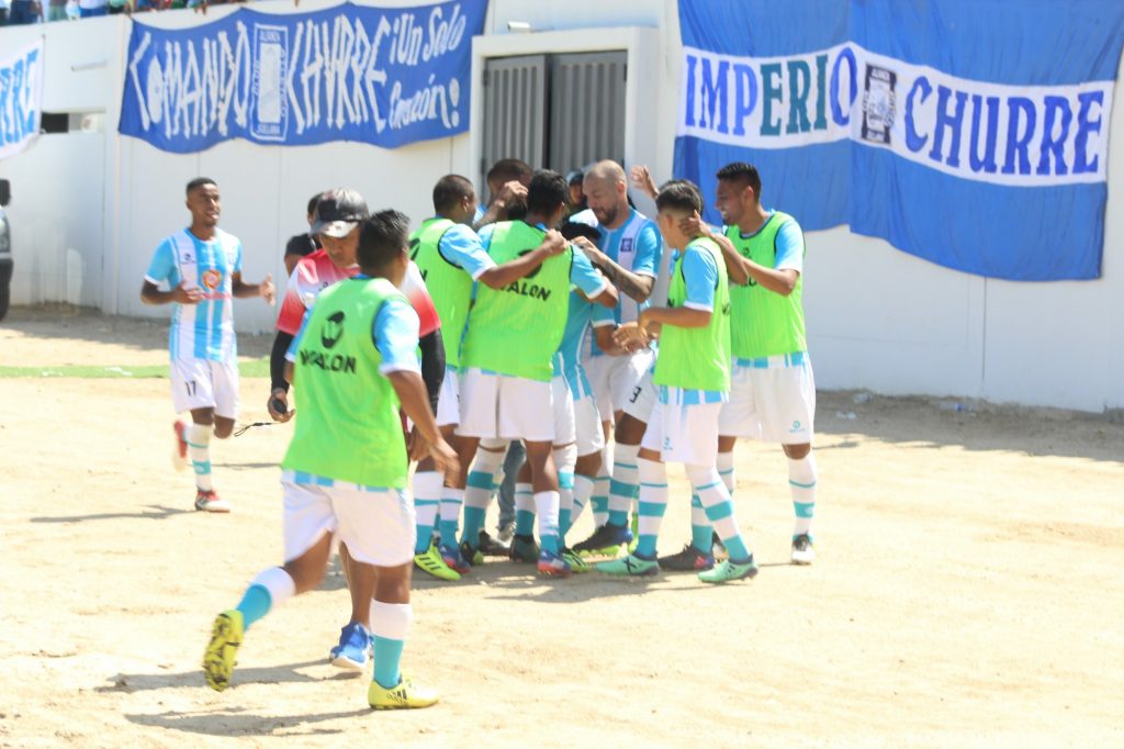 Churres ganan y aseguran el séptimo lugar.