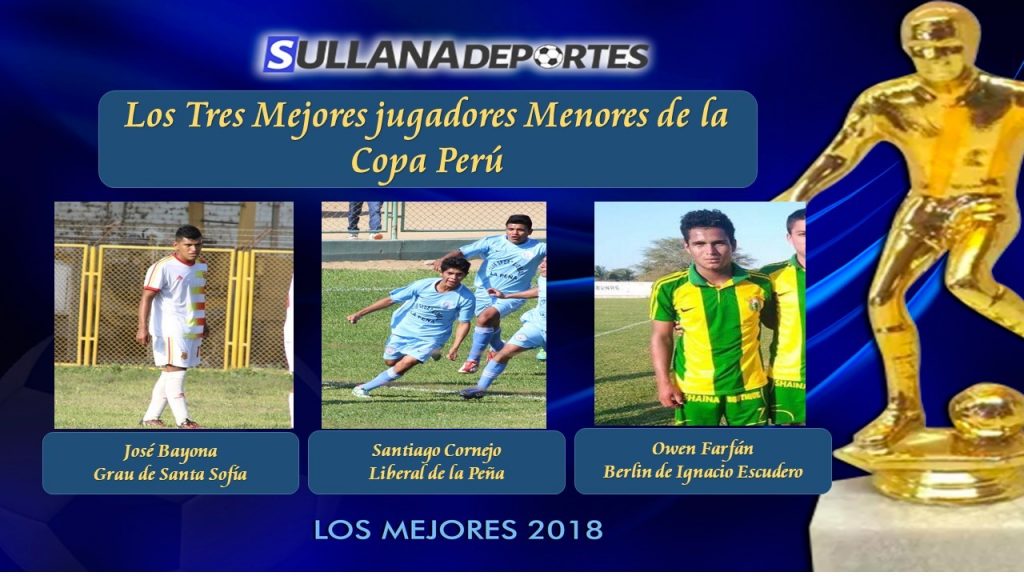 Los menores de edad que destacaron en la Copa Perú del 2018