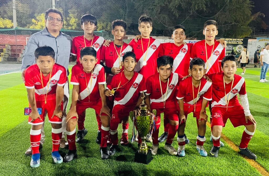 Peruanitos logró un nuevo título departamental en la categoría Sub 12