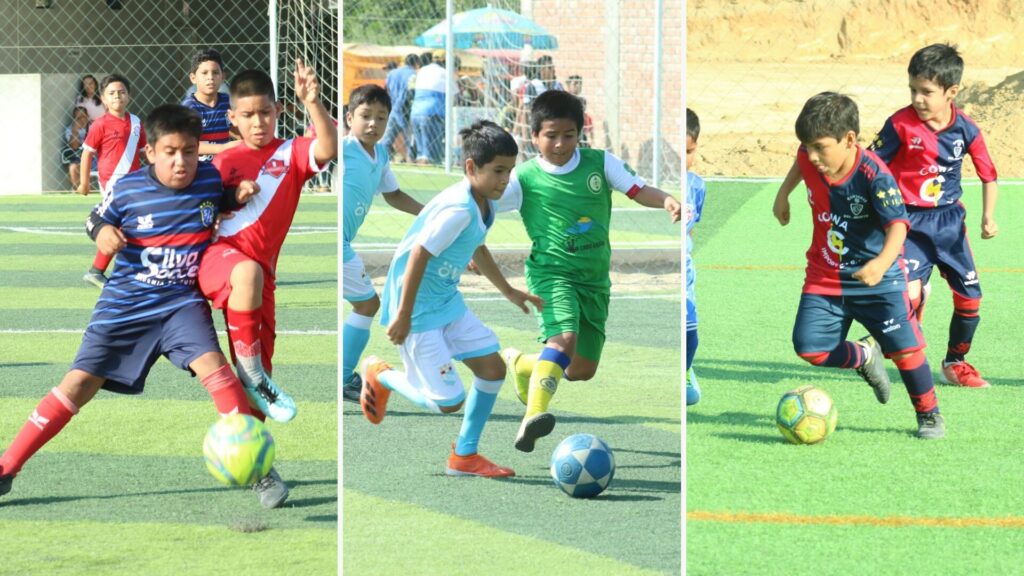 Hoy salen los campeones de Creciendo con el Fútbol en Sullana.