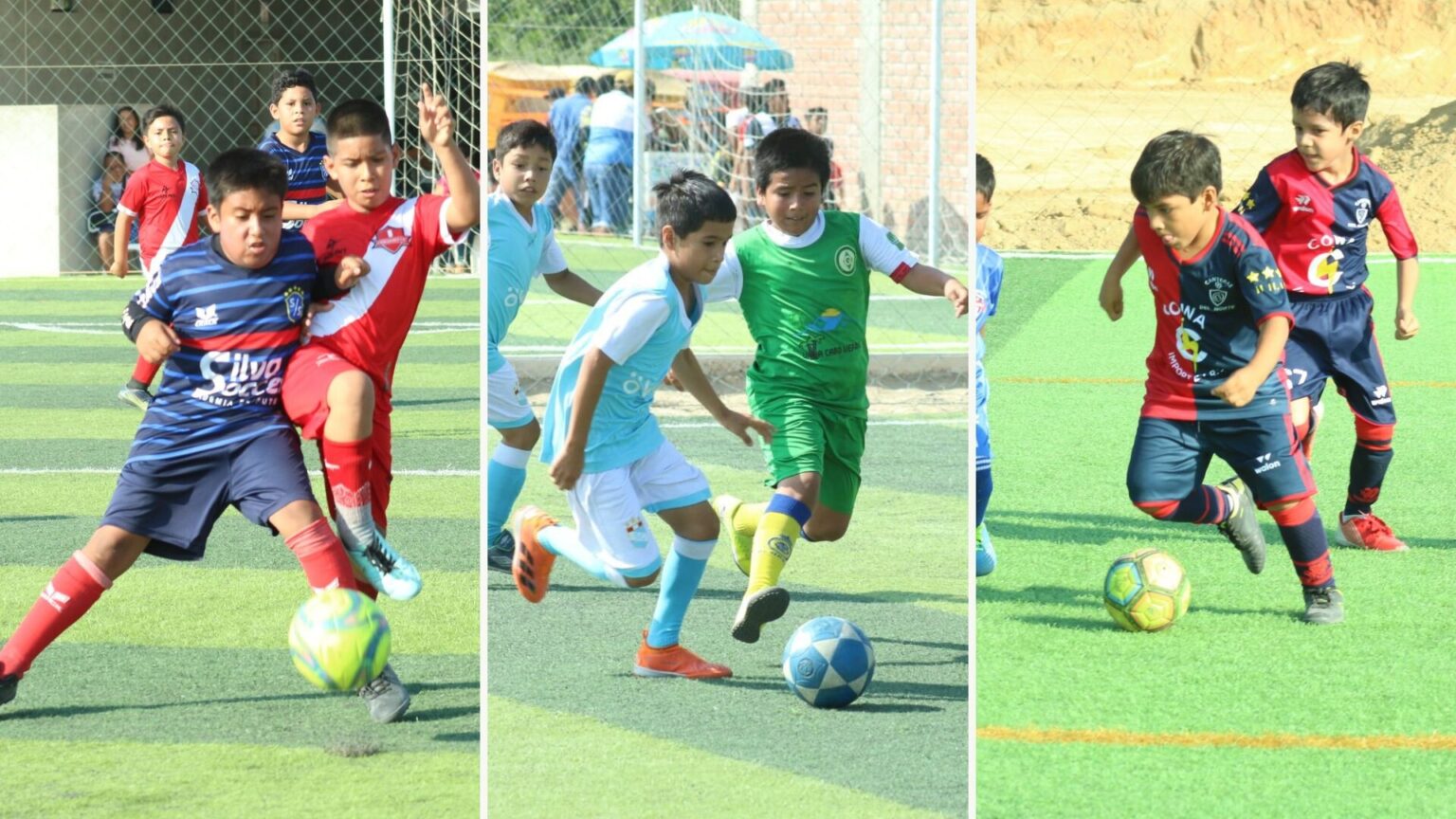 Hoy salen los campeones de Creciendo con el Fútbol en Sullana.