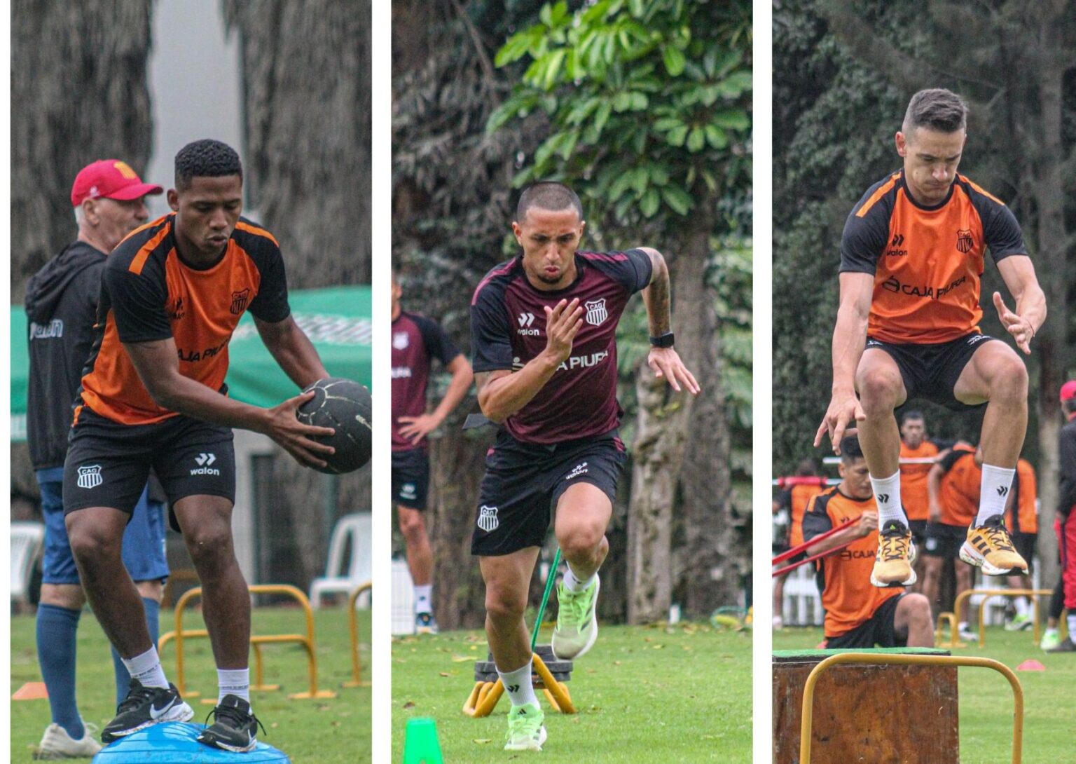 Atlético Grau entrena fuerte con sus nuevos refuerzos para la Liga 1 y la Copa