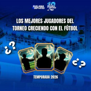 Conoce a los jugadores destacados de Creciendo con el Fútbol de la temporada 2026.